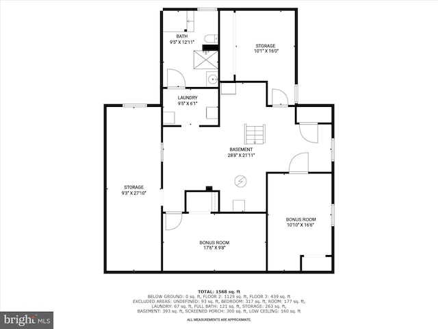 1812 64th Ave, Landover, MD 20785 - home floor plan