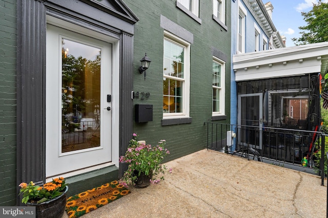 429 Manor Pl NW, Washington, DC 20010 - view of exterior entry with brick siding
