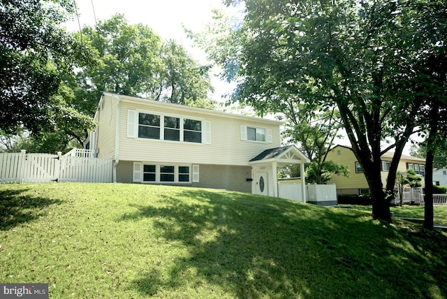 14313 Randall Dr, Woodbridge, VA 22191 - view of front facade with a gate
