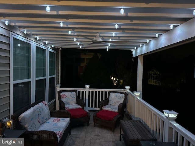 21 Whaleback Ln, Fredericksburg, VA 22406 - view of patio with a pergola