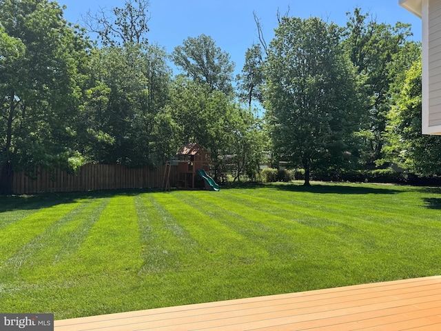 5923 Westridge Ct, Alexandria, VA 22310 - view of yard featuring a playground