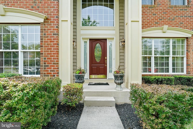 128 Bay Club Pkwy, North East, MD 21901 - property entrance with brick siding