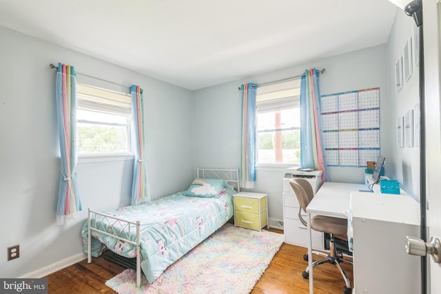 241 Fenwick Rd, Woodstown, NJ 08098 - bedroom featuring wood finished floors and an office area