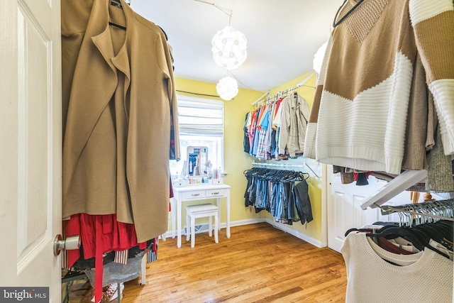 241 Fenwick Rd, Woodstown, NJ 08098 - walk in closet with wood finished floors