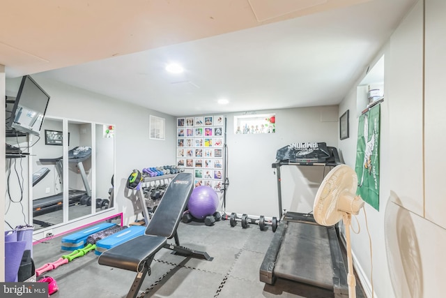 241 Fenwick Rd, Woodstown, NJ 08098 - view of workout room