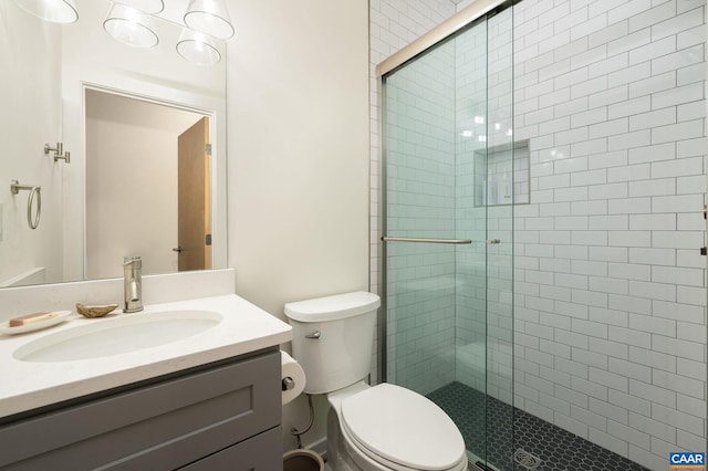 1638 Rialto St, Charlottesville, VA 22902 - full bathroom featuring a shower stall, toilet, and vanity