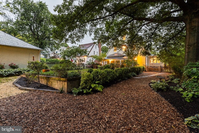 4404 Eastway, Baltimore, MD 21218 - view of yard with a vegetable garden