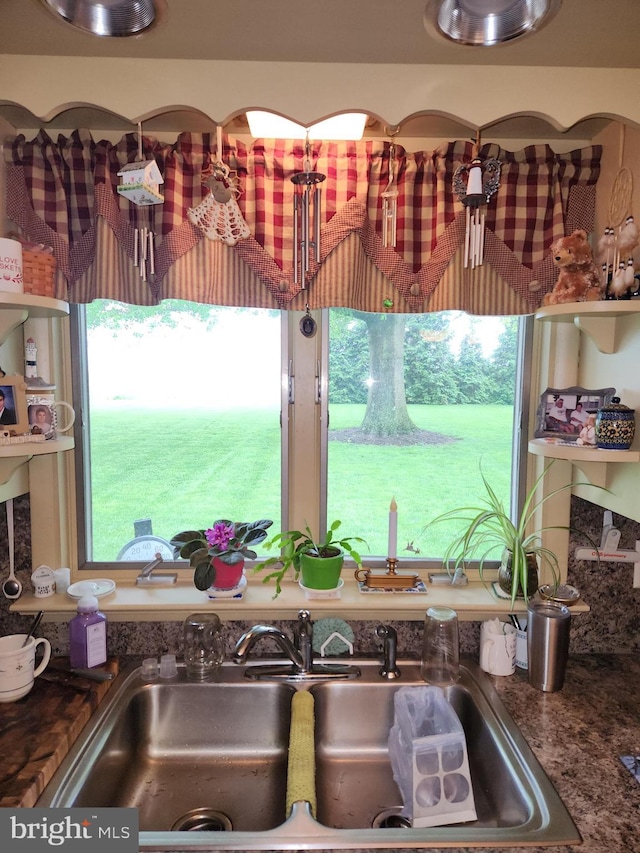 kitchen with a sink