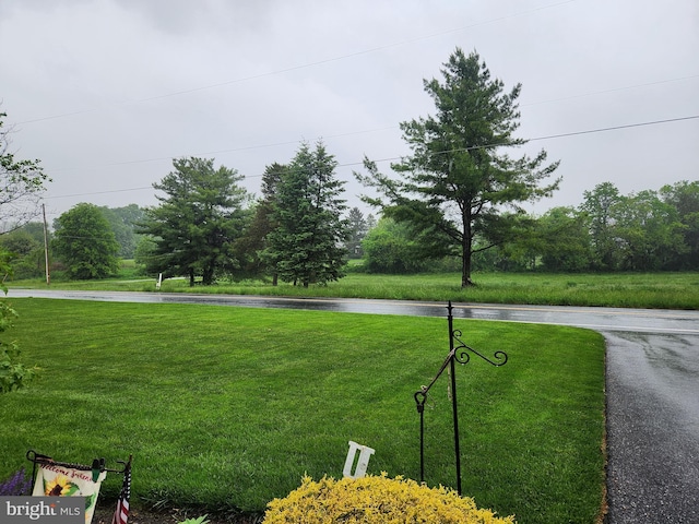 surrounding community with a lawn