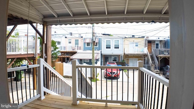 1625 Belt St, Baltimore, MD 21230 - view of wooden terrace