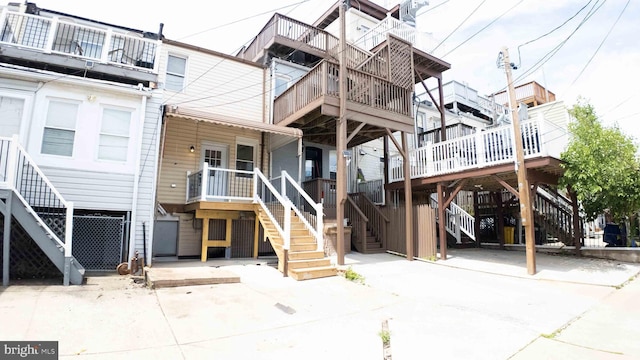 1625 Belt St, Baltimore, MD 21230 - view of building exterior featuring stairway and driveway