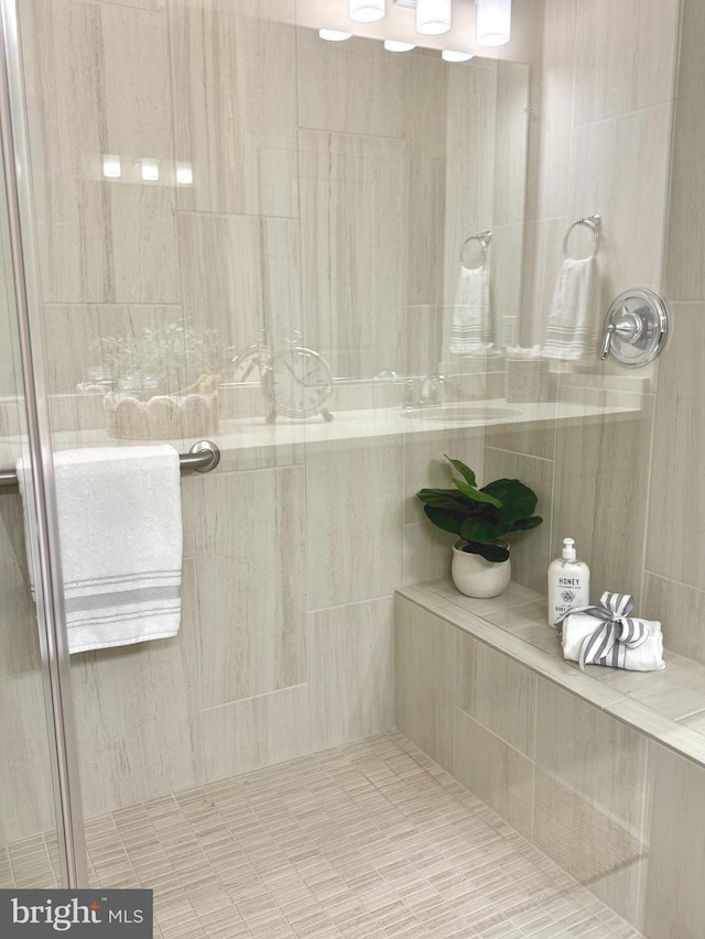 15741 Gardenia Ridge Way, Haymarket, VA 20169 - full bath featuring tiled shower