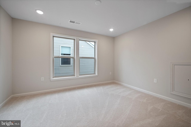 15741 Gardenia Ridge Way, Haymarket, VA 20169 - empty room featuring carpet, baseboards, and recessed lighting