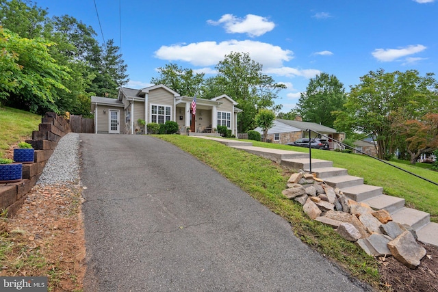 3949 Taney Ave, Alexandria, VA 22304 - single story home featuring driveway and covered porch