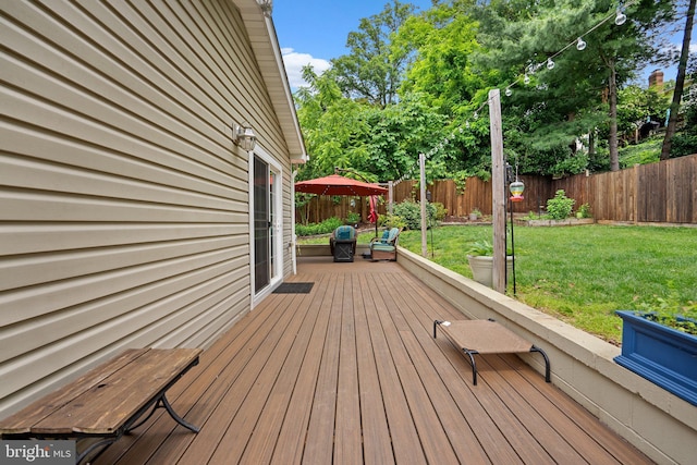 3949 Taney Ave, Alexandria, VA 22304 - wooden terrace featuring area for grilling