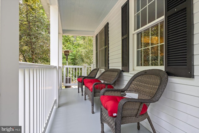 5455 Crowflock Ct, Columbia, MD 21045 - view of covered porch