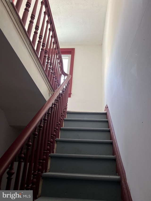 view of stairs