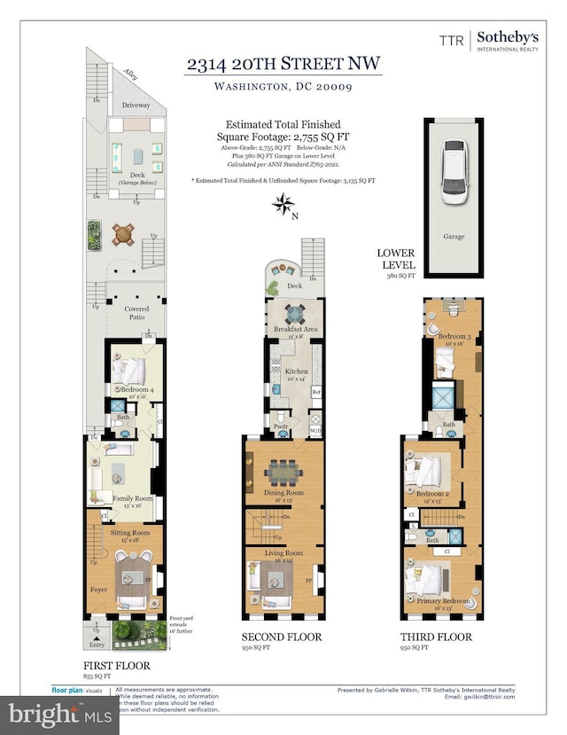 2314 20th St NW, Washington, DC 20009 - property floor plan