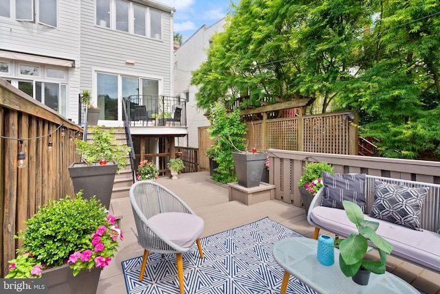 2314 20th St NW, Washington, DC 20009 - view of deck