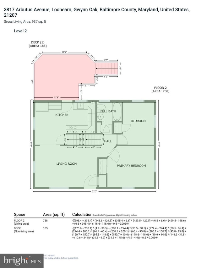 3817 Arbutus Ave, Baltimore, MD 21207 - room layout