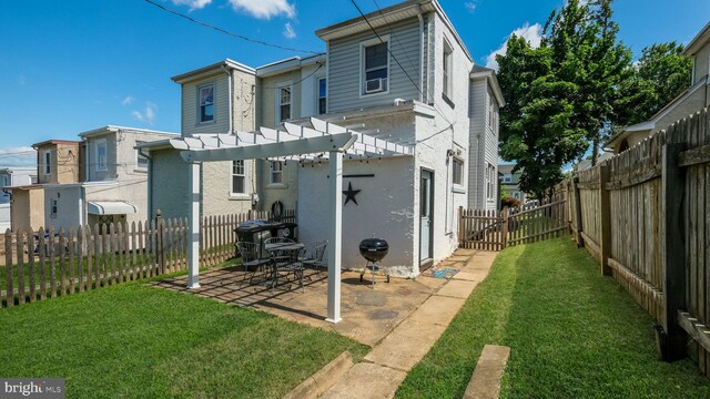 409 W 10th Ave, Conshohocken, PA 19428 - rear view of property with a pergola and a patio area