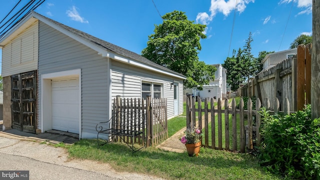 409 W 10th Ave, Conshohocken, PA 19428 - view of detached garage