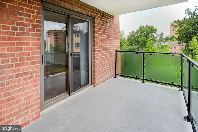 4201 Cathedral Ave NW Unit 1004E, Washington, DC 20016 - view of balcony