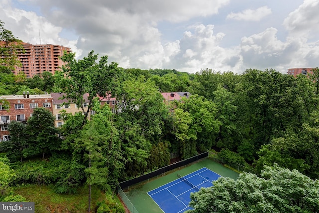 4201 Cathedral Ave NW Unit 1004E, Washington, DC 20016 - view of tennis court