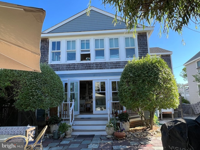 204 Coral St, Beach Haven, NJ 08008 - view of front of house with a patio area and fence