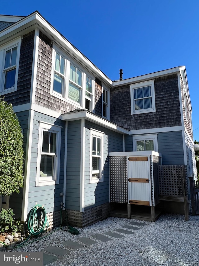 204 Coral St, Beach Haven, NJ 08008 - back of property featuring roof with shingles