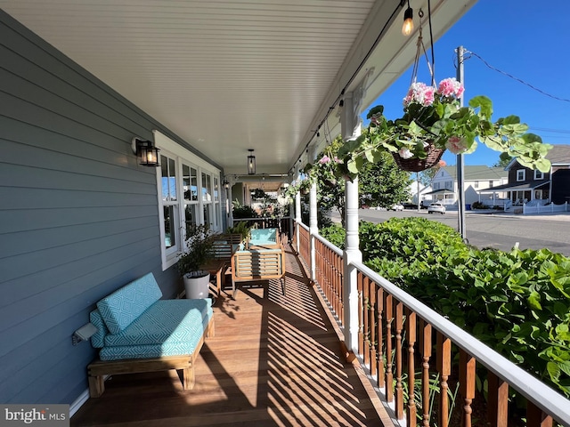 204 Coral St, Beach Haven, NJ 08008 - wooden deck with a porch