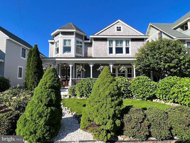 204 Coral St, Beach Haven, NJ 08008 - view of front of property with covered porch
