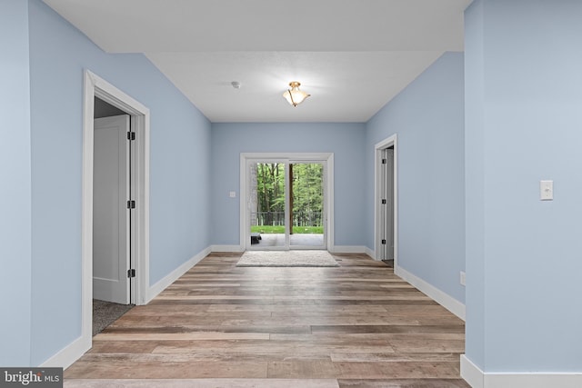 2645 Carribean Rd, Du Bois, PA 15801 - spare room featuring wood finished floors and baseboards