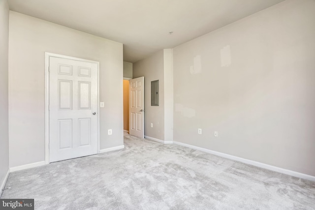 2765 Centerboro Dr Unit 362, Vienna, VA 22181 - unfurnished bedroom featuring electric panel, carpet floors, and baseboards