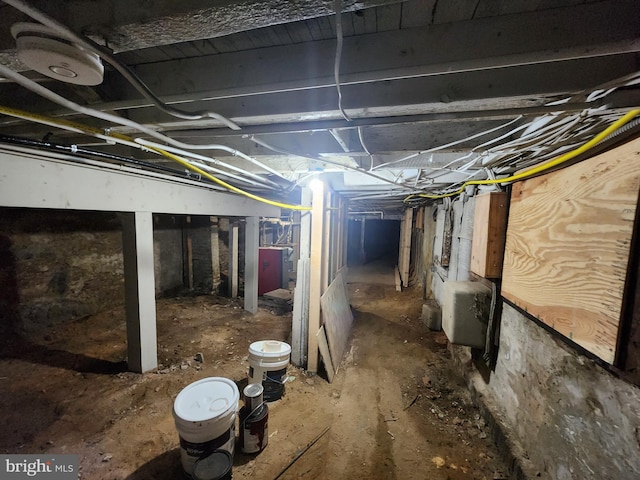 1000 E Preston St, Baltimore, MD 21202 - view of unfinished basement