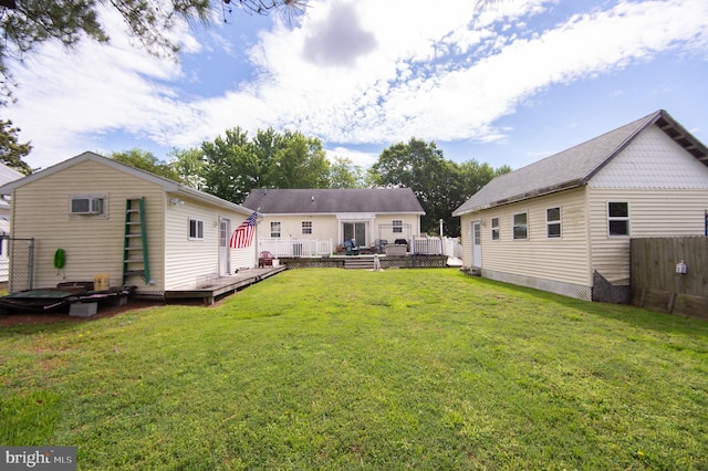 5294 Bucktown Rd, Cambridge, MD 21613 - back of property featuring a deck
