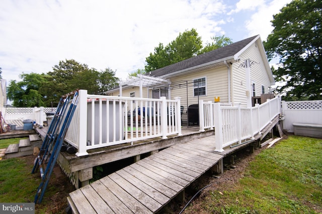 5294 Bucktown Rd, Cambridge, MD 21613 - deck with a pergola