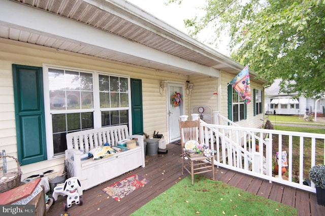 5294 Bucktown Rd, Cambridge, MD 21613 - view of wooden deck