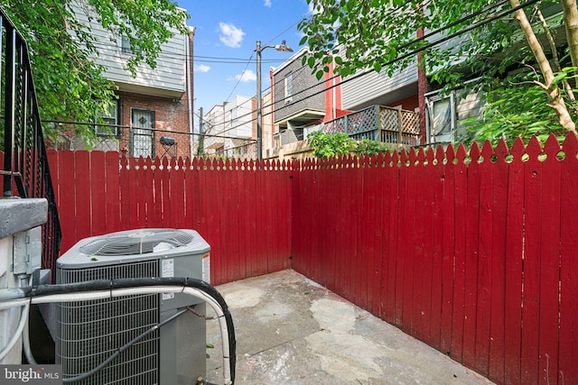 5514 Broomall St, Philadelphia, PA 19143 - view of patio / terrace with cooling unit