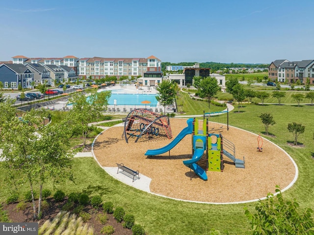 6609 Cowley St, Middle River, MD 21220 - community playground featuring a lawn