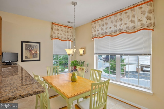 7305 Brookview Rd Unit 207, Elkridge, MD 21075 - tiled dining room with baseboards