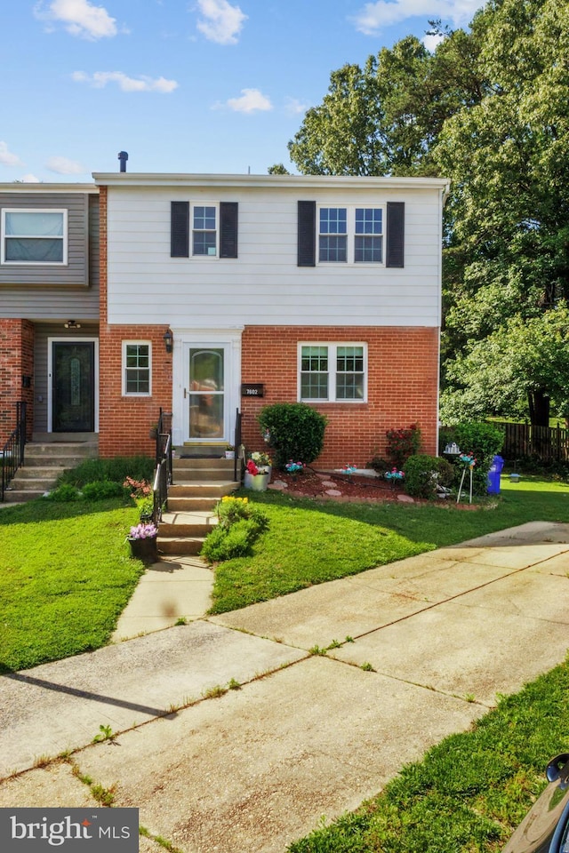 7602 Woodruff Ct, Laurel, MD 20707 - view of front of house featuring brick siding