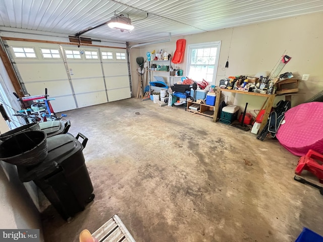 1027 Hart Rd, Baltimore, MD 21286 - garage with a garage door opener