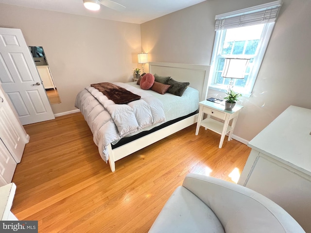 1027 Hart Rd, Baltimore, MD 21286 - bedroom with light wood-style flooring