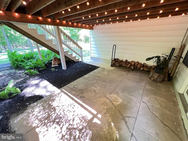 1027 Hart Rd, Baltimore, MD 21286 - view of patio with stairs