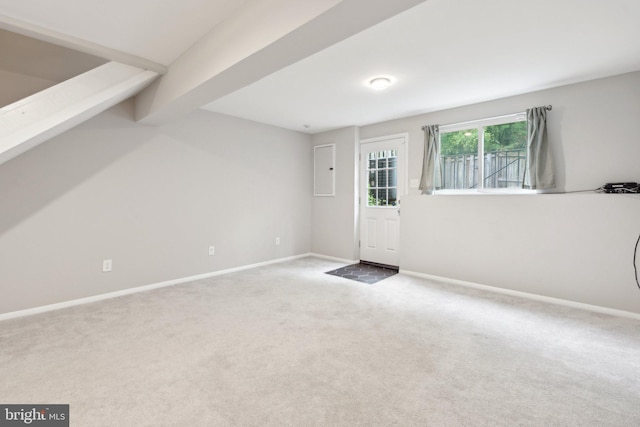 6842 Heatherway Ct, Alexandria, VA 22315 - carpeted empty room featuring baseboards