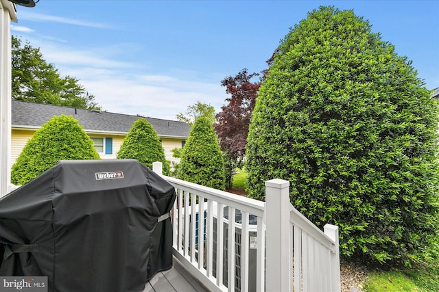 537 Candlelight Ln, Bethany Beach, DE 19930 - deck featuring grilling area