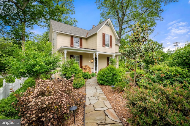 1602 S Rolling Rd, Halethorpe, MD 21227 - view of front of home with a shingled roof