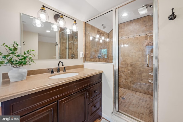 1602 S Rolling Rd, Halethorpe, MD 21227 - full bath featuring vanity and a shower stall