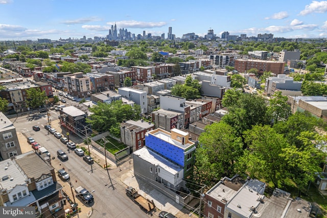 978 N 45th St, Philadelphia, PA 19104 - drone / aerial view of city skyline